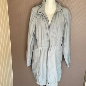 Eileen‎ fisher light weight gray long  jacket